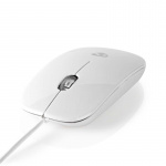 Nedis Mouse | Wired | 1000 dpi | Number of buttons: 3 | Both Handed