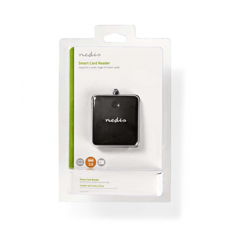 Nedis Card Reader | Smart Card (ID) | USB 2.0
