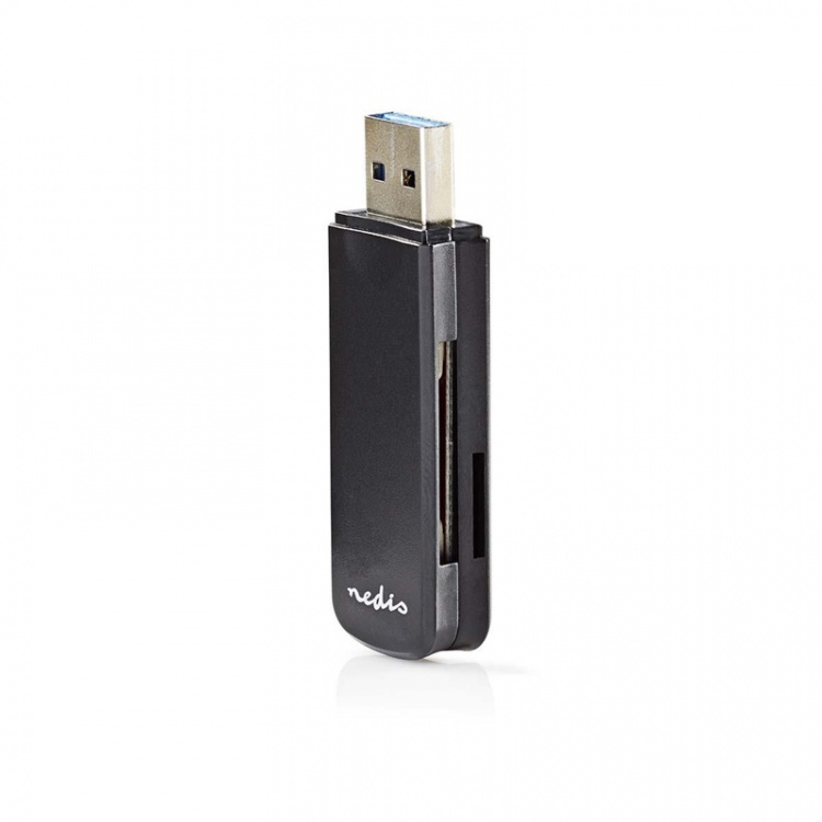Nedis Card Reader | microSD (TF) / microSDHC (TF) / microSDXC (TF) / MMC / SD / SDHC / SDXC | USB 3.2 Gen1