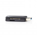 Nedis Card Reader | microSD (TF) / microSDHC (TF) / microSDXC (TF) / MMC / SD / SDHC / SDXC | USB 3.2 Gen1