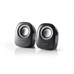 Nedis PC Speaker | 2.0 | 12 W | 3.5 mm Male | USB Powered | Volume control Nedis PC Speaker | 2.0 | 12 W | 3.5 mm Male | USB Powered | Volume control