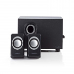 Nedis PC Speaker | 2.1 | 33 W | 3.5 mm Male | USB Powered | Volume control Nedis PC Speaker | 2.1 | 33 W | 3.5 mm Male | USB Powered | Volume control