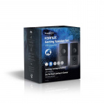 Nedis Gaming Speaker | Speaker channels: 2.0 | USB Powered | 3.5 mm Male | 18 W | Without Lighting | Volume control | Audio / video / data connections output: 1x 3.5 mm Audio Out
