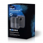 Nedis Gaming Speaker | Speaker channels: 2.1 | USB Powered | 3.5 mm Male | 30 W | Without Lighting | Volume control