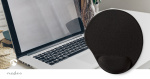 Nedis Mouse Pad | 215 mm | Black
