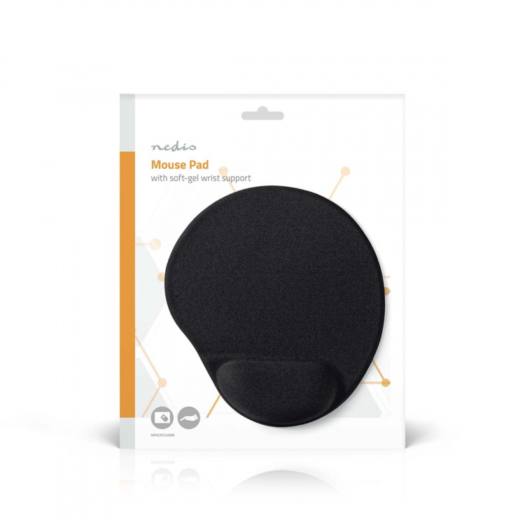 Nedis Mouse Pad | 215 mm | Black