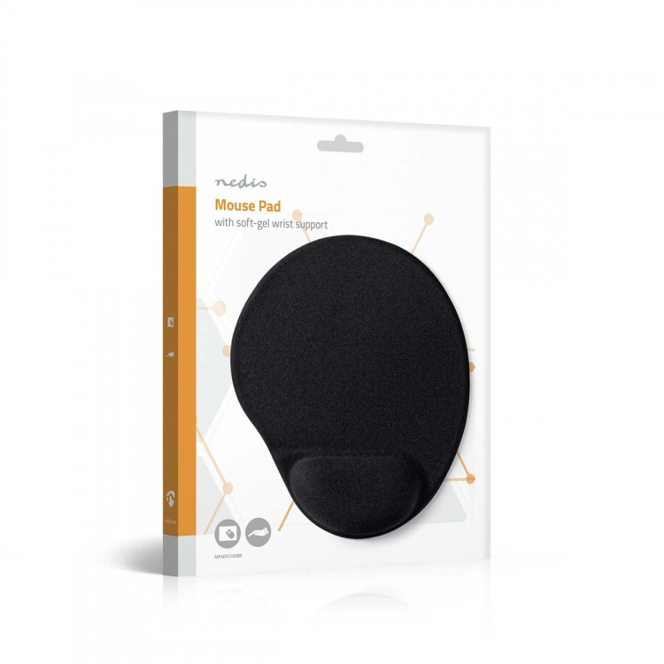 Nedis Mouse Pad | 215 mm | Black