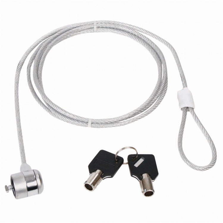 Nedis Notebook Lock | Lock type: Key | 1.80 m | Metal