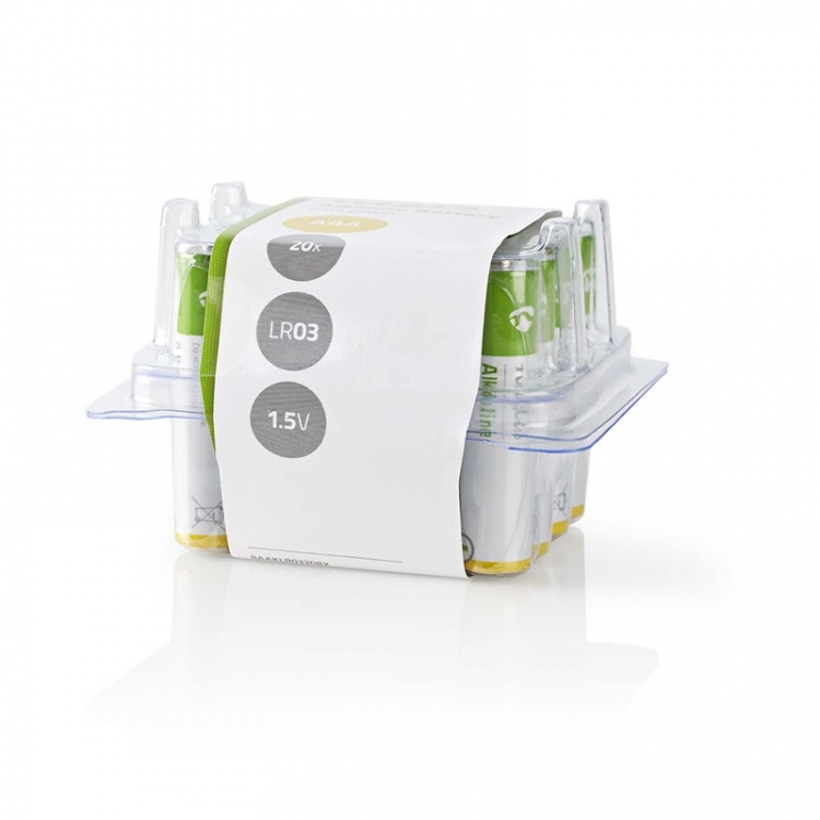 Nedis Alkaline Battery AAA | 1.5 V DC | 20-Pack