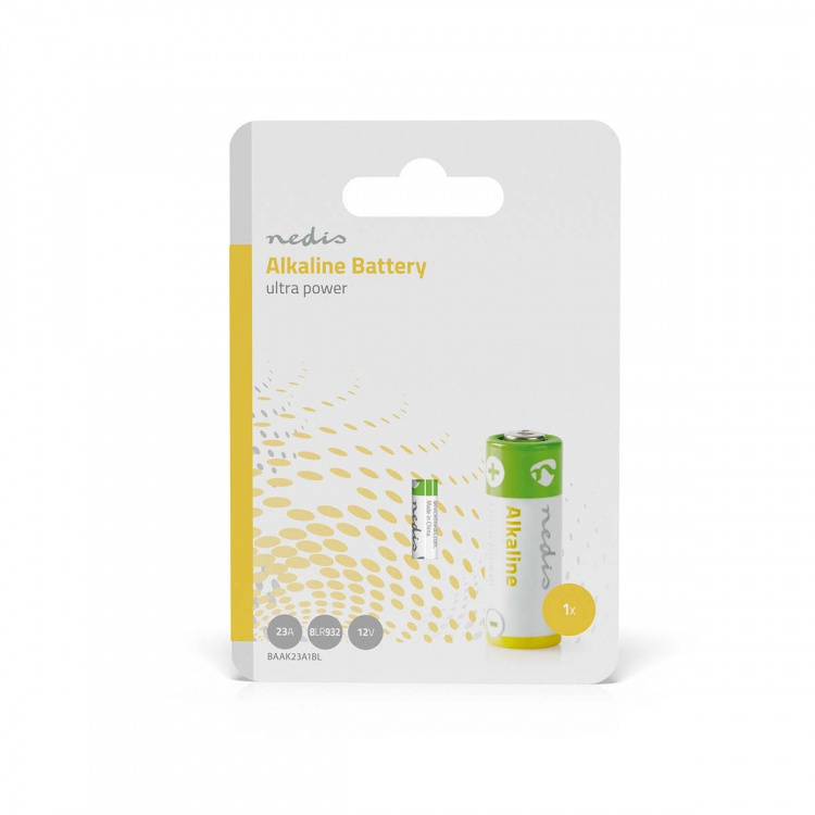 Nedis Alkaline Battery 23A | 12 V DC | 8LR932 | 1-Pack Nedis Alkaline Battery 23A | 12 V DC | 8LR932 | 1-Pack