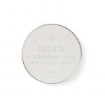 Nedis Lithium Button Cell Battery CR2016 | 3 V DC | 5-Pack Nedis Lithium Button Cell Battery CR2016 | 3 V DC | 5-Pack