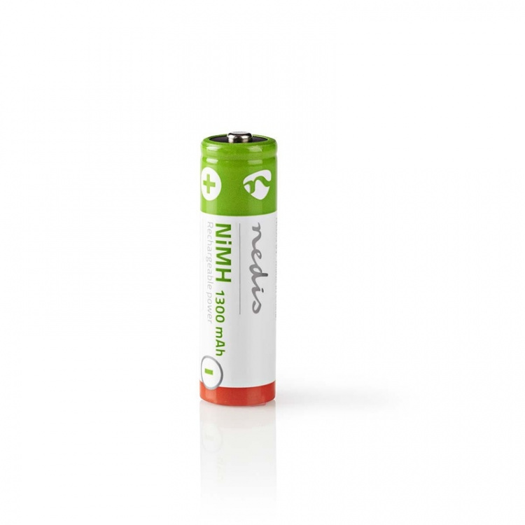 Nedis Rechargeable NiMH Battery AA | 1.2 V DC | 1300 mAh | 4-Pack