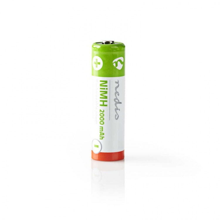 Nedis Rechargeable NiMH Battery AA | 1.2 V DC | 2000 mAh | 4-Pack