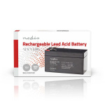 Nedis Battery | Lead-Acid | Rechargeable | 12 V | 1300 mAh