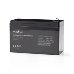 Nedis Battery | Lead-Acid | Rechargeable | 12 V | 7200 mAh
