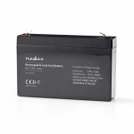 Nedis Battery | Lead-Acid | Rechargeable | 6 V | 7200 mAh
