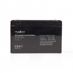 Nedis Battery | Lead-Acid | Rechargeable | 6 V | 10000 mAh