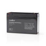 Nedis Battery | Lead-Acid | Rechargeable | 6 V | 10000 mAh
