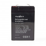 Nedis Battery | Lead-Acid | Rechargeable | 6 V | 4500 mAh