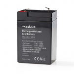 Nedis Battery | Lead-Acid | Rechargeable | 6 V | 4500 mAh