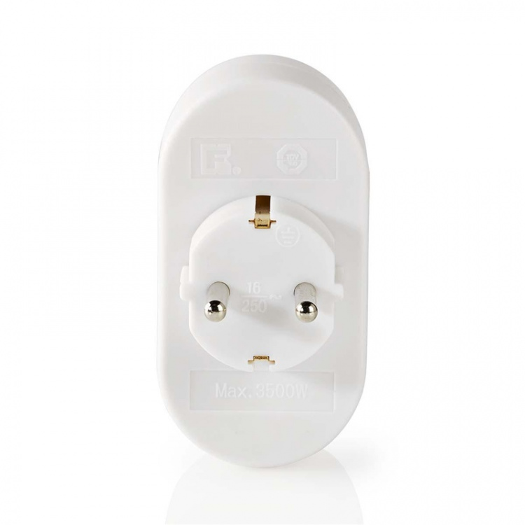 Nedis Power Socket Splitter | Type F (CEE 7/7) | 250 V AC 50 Hz | Type F (CEE 7/7) | 250 V AC 50/60 Hz | 16.0 A | 3500 W | White