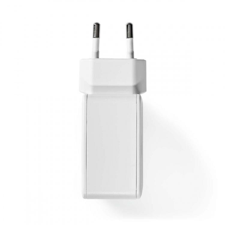 Nedis Wall Charger | 2x 1.0 A / 2x 2.4 A | Number of outputs: 4 | Port type: 4x USB-A | No Cable Included | 24 W | Single Voltage Output