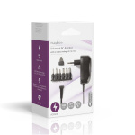 Nedis Universal AC Power Adapter | 12 W | 3 - 12 V DC | 1.80 m | 2.0 A | 6 plug(s) | Black Nedis Universal AC Power Adapter | 12 W | 3 - 12 V DC | 1.80 m | 2.0 A | 6 plug(s) | Black