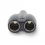 Nedis Universal DC/DC Power Adapter | Car Adapter | 120 W | Input voltage: 12 V DC | 12 V DC | Maximum output current per port: 10 A | Black