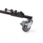 Nedis Tripod Dolly | Maximum load capacity: 20.0 kg | Tripod diameter range: 29.0 mm | Travel bag included | Leg locks | Aluminium | Black Nedis Tripod Dolly | Maximum load capacity: 20.0 kg | Tripod diameter range: 29.0 mm | Travel bag included | Leg locks | Aluminium | Black