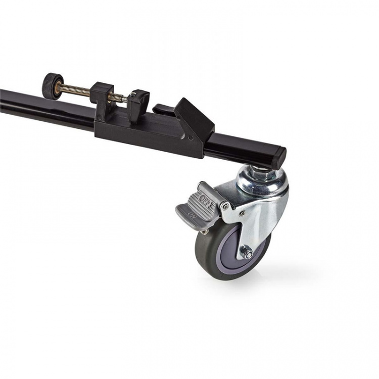 Nedis Tripod Dolly | Maximum load capacity: 20.0 kg | Tripod diameter range: 29.0 mm | Travel bag included | Leg locks | Aluminium | Black Nedis Tripod Dolly | Maximum load capacity: 20.0 kg | Tripod diameter range: 29.0 mm | Travel bag included | Leg locks | Aluminium | Black