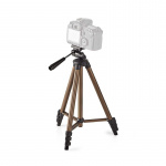 Nedis Tripod | Maximum load capacity: 2.0 kg | Minimum working height: 40.5 cm | Maximum working height: 128.0 cm | 4 Segments | Pan | Travel bag included | ABS / Aluminium | Black / Bronze Nedis Tripod | Maximum load capacity: 2.0 kg | Minimum working height: 40.5 cm | Maximum working height: 128.0 cm | 4 Segments | Pan | Travel bag included | ABS / Aluminium | Black / Bronze