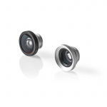 Nedis Camera Lens Kit | Used for: Smartphone / Tablet | 3-in-1 | Lens type: Fish Eye / Macro / Wide Angle | Screw and Plug