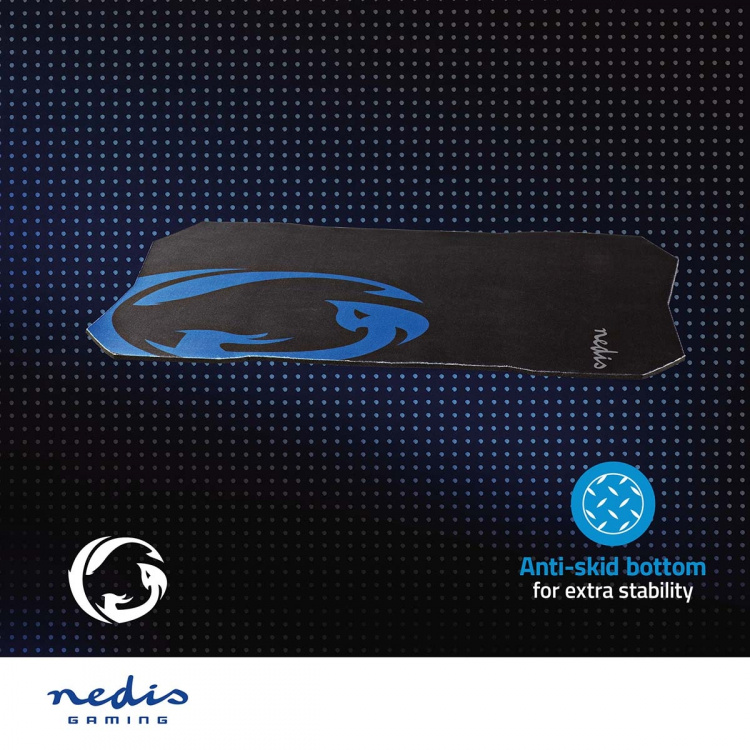 Nedis Gaming Mouse Pad | Microfiber / Rubber | Black