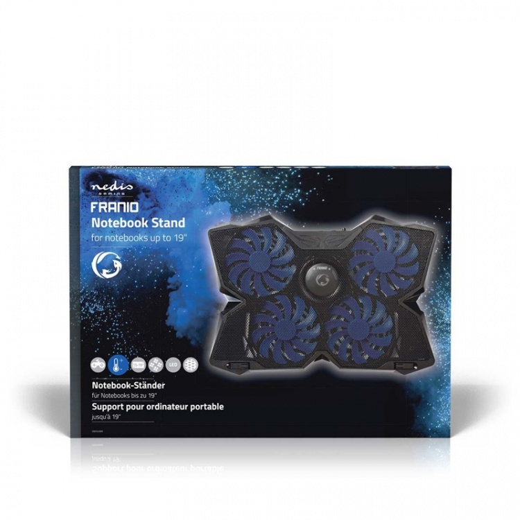 Gaming Notebook Cooler | Number of fans: 4 | USB Powered | 15 