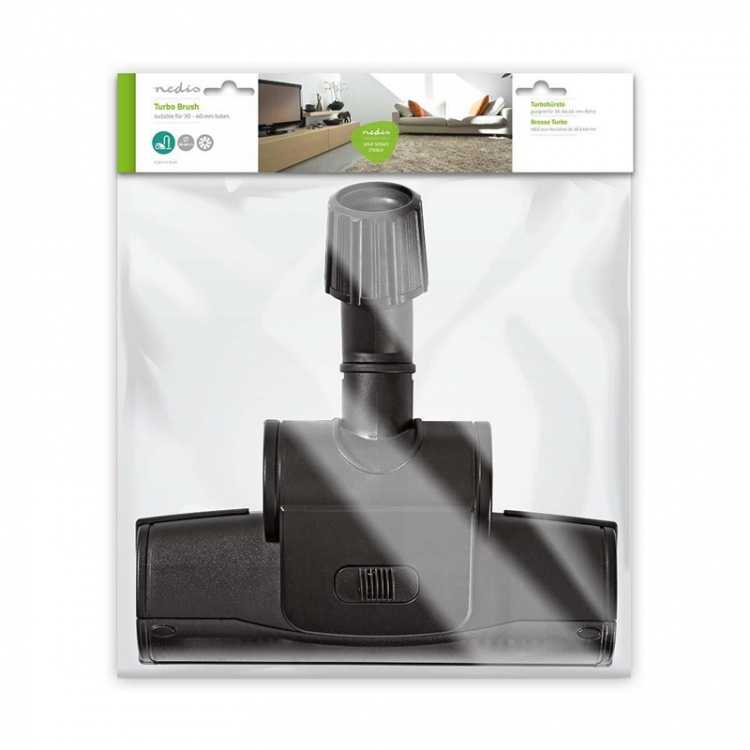 Nedis Turbo Brush Vario | Universally applicable | Replacement for: Universal | 30 - 40 mm | Guide wheels | Motorized Nedis Turbo Brush Vario | Universally applicable | Replacement for: Universal | 30 - 40 mm | Guide wheels | Motorized