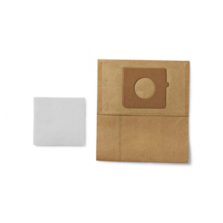 Nedis Vacuum Cleaner Bag | 10 pcs | Paper | Most sold for: HE-Goldstar Sweefty / LG Dino | Brown
