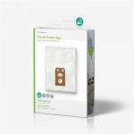 Nedis Vacuum Cleaner Bag | 4 pcs | Synthetic | Most sold for: Electrolux | White