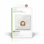 Nedis Vacuum Cleaner Bag | 4 pcs | Synthetic | Most sold for: H.E.-Bauknecht Birdy/SC | White