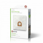 Nedis Vacuum Cleaner Bag | 4 pcs | Synthetic | Most sold for: H.E.-Bauknecht Birdy/SC | White