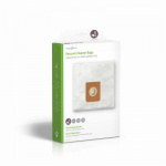 Nedis Vacuum Cleaner Bag | 4 pcs | Synthetic | Most sold for: Nilfisk | White