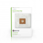 Nedis Vacuum Cleaner Bag | 4 pcs | Synthetic | Most sold for: Nilfisk | White