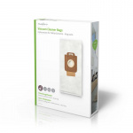 Nedis Vacuum Cleaner Bag | 4 pcs | Synthetic | Most sold for: Nilfisk | White