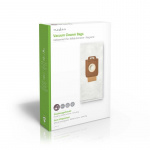 Nedis Vacuum Cleaner Bag | 4 pcs | Synthetic | Most sold for: Nilfisk | White