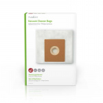 Nedis Vacuum Cleaner Bag | 4 pcs | Synthetic | Most sold for: Philips | White