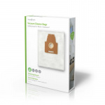 Nedis Vacuum Cleaner Bag | 4 pcs | Synthetic | Most sold for: Bosch / Siemens | White