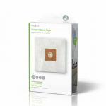 Nedis Vacuum Cleaner Bag | 4 pcs | Synthetic | Most sold for: Daewoo SB90 | White