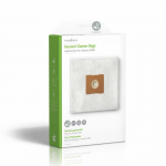 Nedis Vacuum Cleaner Bag | 4 pcs | Synthetic | Most sold for: Daewoo SB90 | White