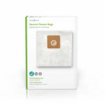 Nedis Vacuum Cleaner Bag | 4 pcs | Synthetic | Most sold for: Universal | White