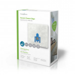 Nedis Vacuum Cleaner Bag | 12 pcs | Synthetic | Most sold for: Miele | White