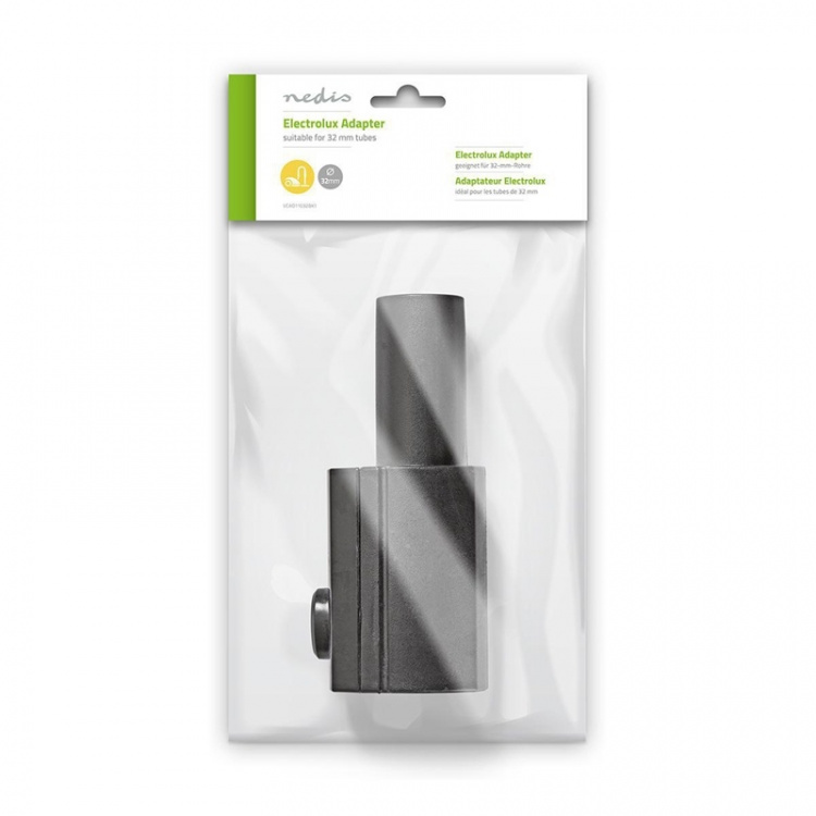 Nedis Vacuum Cleaner Adapter | 32 mm | Suitable for: Electrolux | Black | Plastic Nedis Vacuum Cleaner Adapter | 32 mm | Suitable for: Electrolux | Black | Plastic